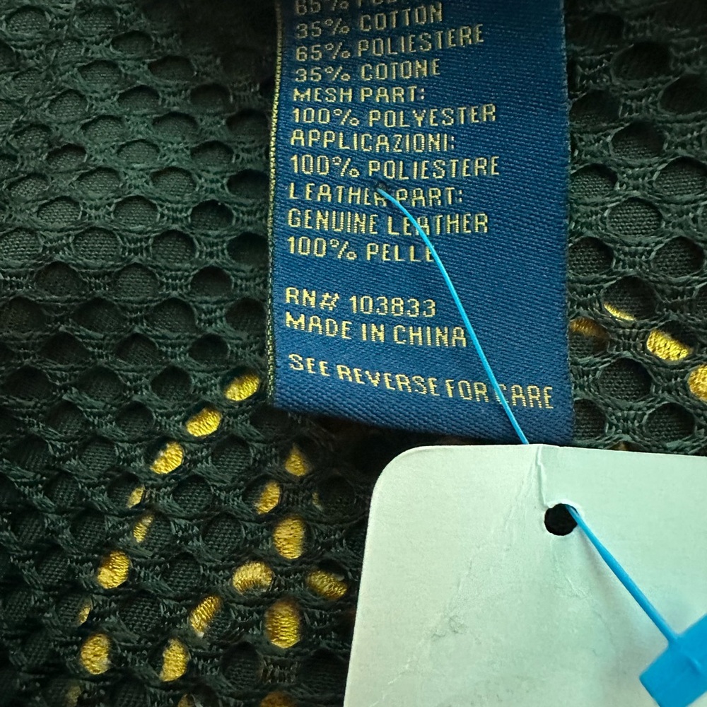 Yellow and Brown Quilted Utility Vests - Picture 4 of 5